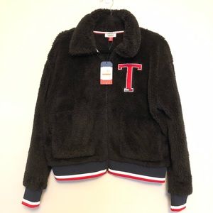 NWT Tommy Hilfiger Women’s Sherpa T Zip Up Jacket